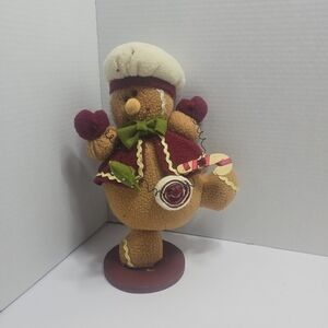 Charming Holiday Gingerbread Chef Plush
